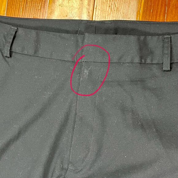 Under Armour Golf Work Pants Mens 38X30 Actual 40”Black Straight Leg Activewear - Picture 11 of 16